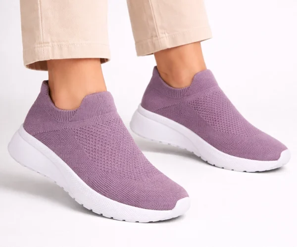Zapatillas sin cordon morado Zapatillas sin cordón