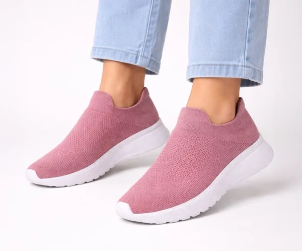 Zapatillas sin cordon rosado Zapatillas sin cordón