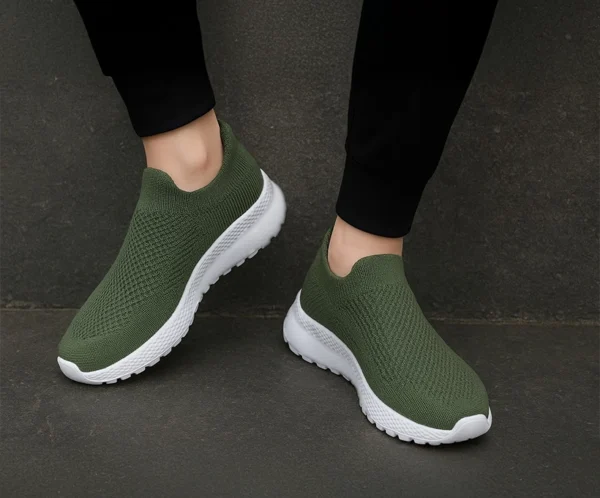 calzado slip on sparrow verdes Zapatillas sin cordón