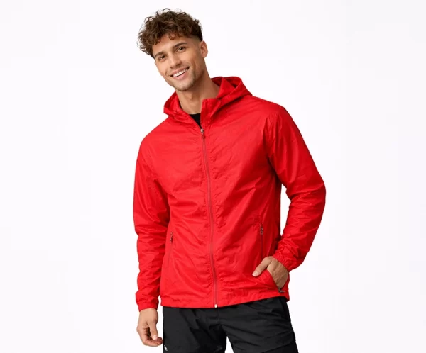 Chaqueta rompevientos hombre